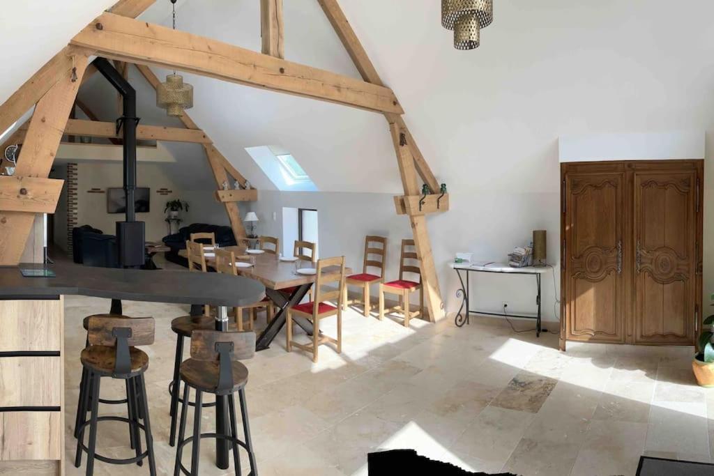 Gite Le Long Bois Campagne Charme 6 Pers Necy Bagian luar foto