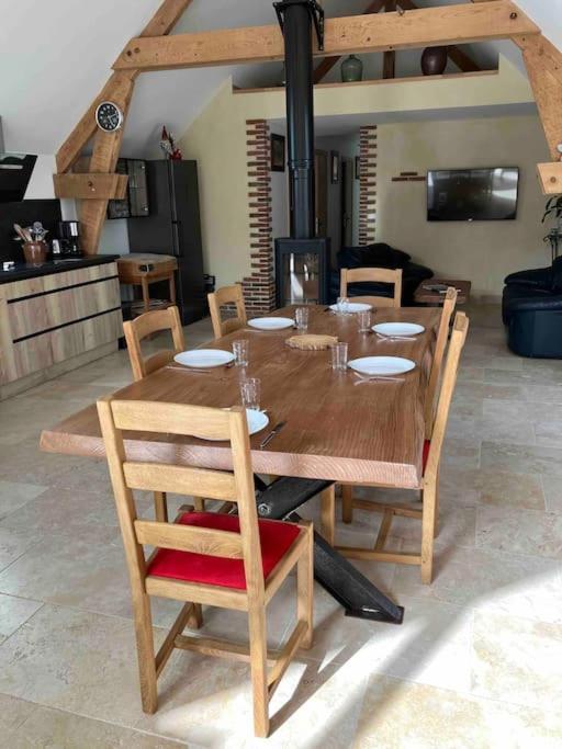 Gite Le Long Bois Campagne Charme 6 Pers Necy Bagian luar foto